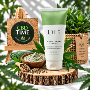 Exfoliant Nettoyant CBD – Soin Visage