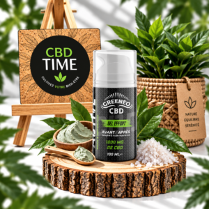 Gel Effort CBD 1000 mg – Soin Corporel – 100 ml