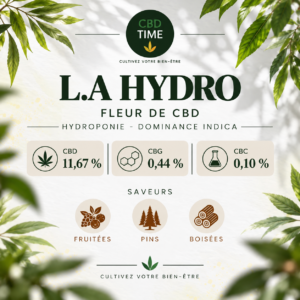 L.A. Confidential – Fleur CBD Hydroponique