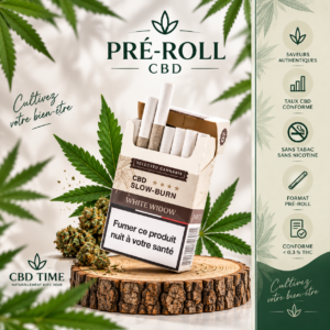 White Widow Slow Burn – Cigarettes CBD x20