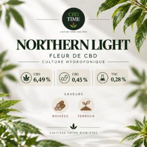 Northern Light Hydroponie – Fleur CBD