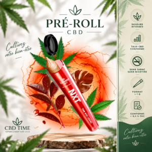 NXT Rouge – Pré-Roll CBD Amnesia 1 g
