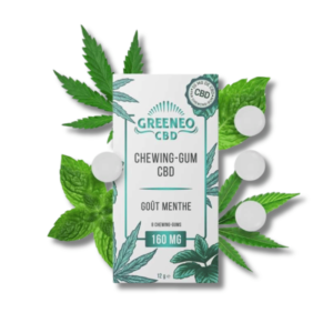 CHEWING-GUMS CBD MENTHE