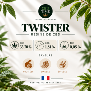 Twister – Résine CBD Frozen & Piatella